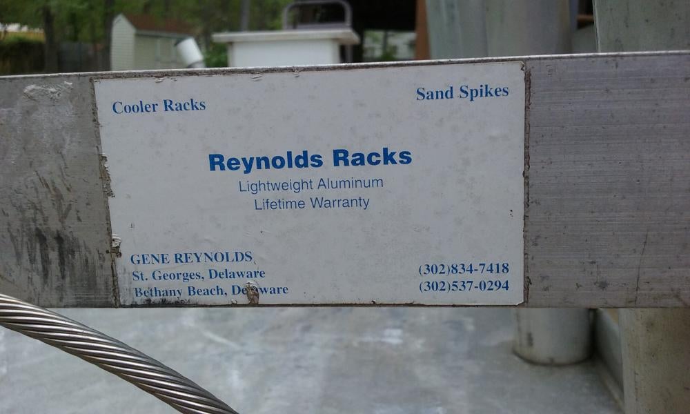 Surf Fishing Rack - Reynolds Rack